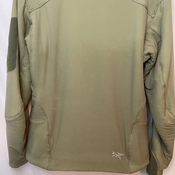 ARC'TERYX HYLLUS HOODY JACKET POLARTEC POWER SHIELD HIGH LOFT WOMENS M *Stains* - Picture 10 of 10